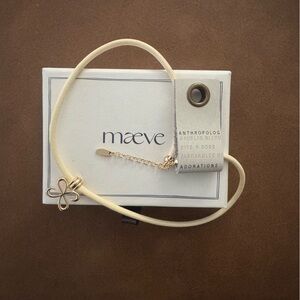 Maeve Cream and Gold Necklace